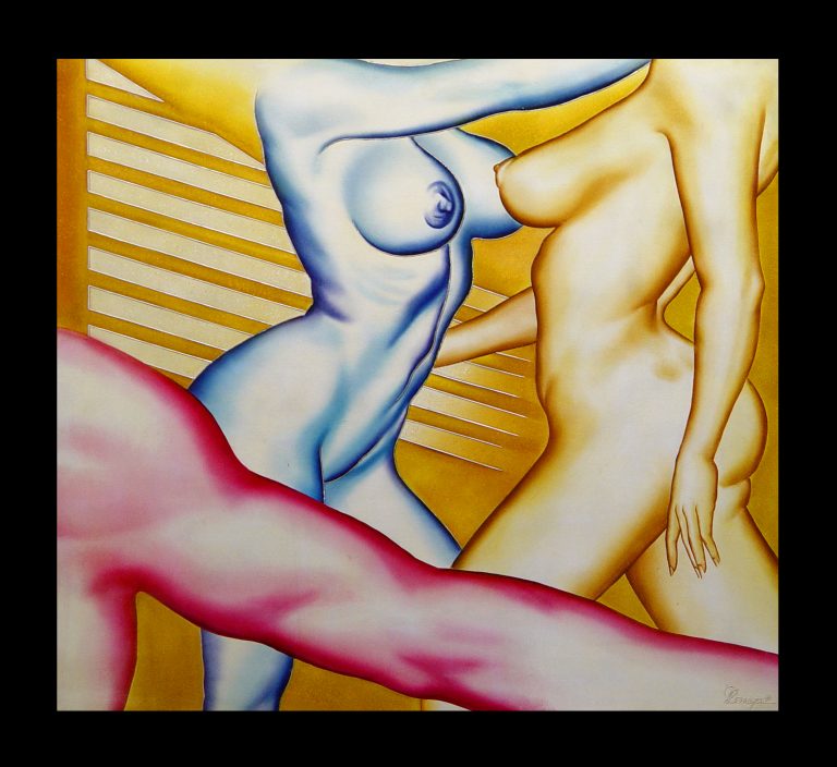 Threesome (100 x 100cm)