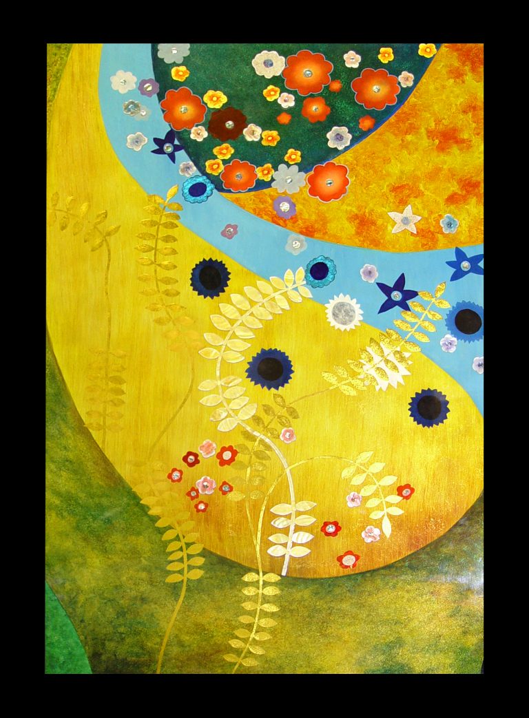 Hommage to Klimt I (80 x 120)